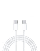 Encuentra un cable USB C-C de 60W para cargar rápidamente tu iPhone o iPad en Guatemala en SlowBack, tu mayorista de accesorios electrónicos.