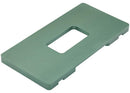 Molde metálico XHZC para posicionamiento preciso de vidrio en reparación de pantalla iPhone 16 Pro Max.
