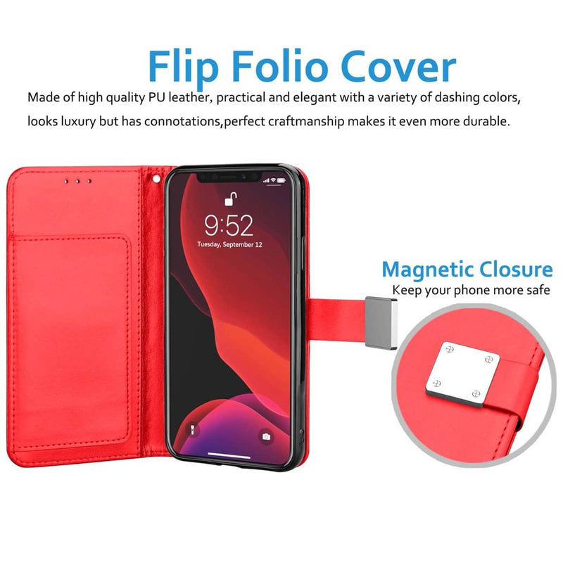 Compra la mejor funda cartera elegante de cuero para iPhone 11 Pro Max en Guatemala.