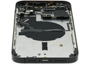 Tapa trasera usada iPhone 14 Pro Max Space Black A2651, carcasa de repuesto para reparación.