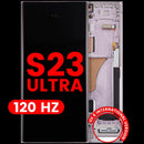Reparación de pantalla OLED con marco para Samsung Galaxy S23 Ultra en Guatemala.