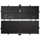 Batería de repuesto para Microsoft Surface Laptop Go 1943, modelo 916TA135H/DYNZ02, vista frontal.