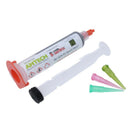 Pasta de soldadura Amtech Sn63/Pb37 no-clean NC-559-V2 en jeringa de 35g para reparación electrónica.