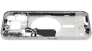 Chasis medio de iPhone 15 Pro Max White Titanium usado, con piezas pequeñas, para reparación A3106.