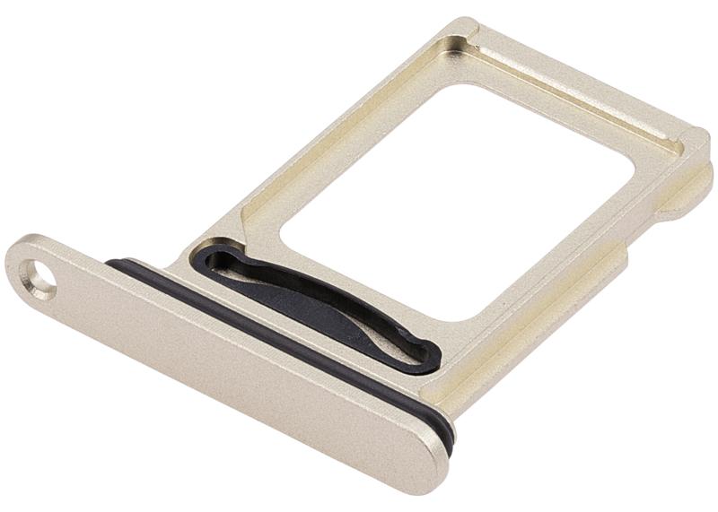 Bandeja para Dual SIM iPhone 15 / 15 Plus (Amarillo)