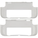 Funda protectora TPU blanca para Nintendo Switch 2, diseño ergonómico y ajuste perfecto, protección duradera.