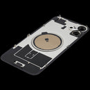 Encuentra tapas traseras originales con MagSafe, NFC y Flashlight Flex para iPhone 16 Plus en Guatemala.