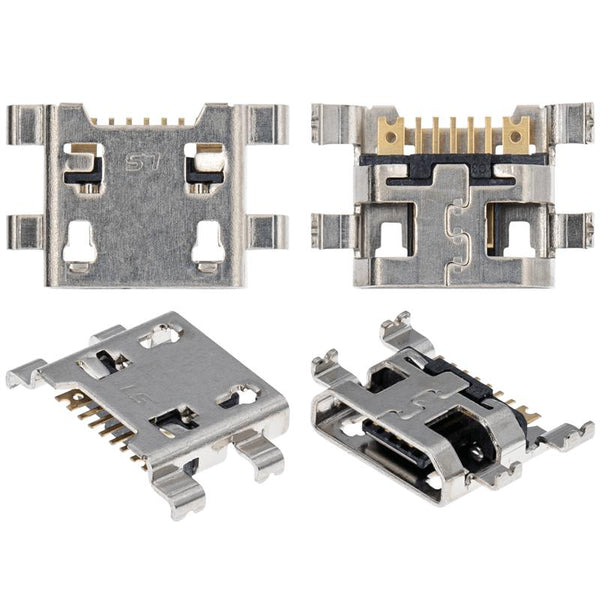 Puerto de carga Micro B de 07 pin con 4 puntos de anclaje