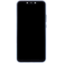 Pantalla LCD y digitalizador negro con marco para Huawei Nova 3i (2018), listo para reemplazo.