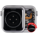 Tapa trasera Apple Watch Series 6 de 40mm, celular, aluminio plata para reparación.