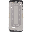 Marco de pantalla frontal negro para Samsung Galaxy A16 5G (A166P, 2024), repuesto original.