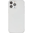 tapa trasera con puerto de carga flex iPhone 13 Pro Max (US Version) (Plateado)