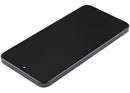 Pantalla Samsung Galaxy A37 5G A376 Awesome Charcoal con marco, repuesto Aftermarket Plus para reparación de display.