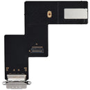 Reparación de puerto de carga iPad Air 13 (2024) en Guatemala, cable flex azul de alta calidad.