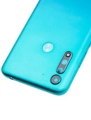 Tapa trasera para Motorola Moto G8 Power Lite (XT2055 / 2020) (Azul Artico)