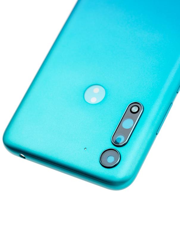 Tapa trasera para Motorola Moto G8 Power Lite (XT2055 / 2020) (Azul Artico)