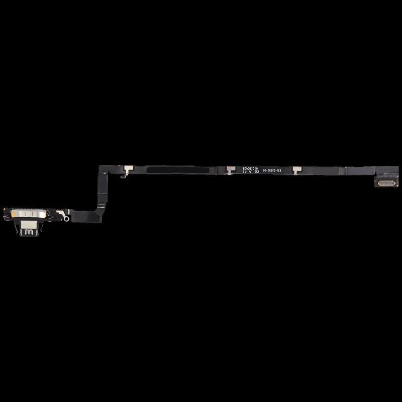 Reparación de puerto de carga con cable flex para iPhone Air en Guatemala con calidad premium en color Space Black.