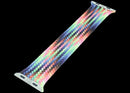 Correa Braided Solo Loop original Apple Watch Pride Edition, tamaño 5 (mediano), trenzada multicolor, compatible con 44mm, 45mm, 46mm, 49mm.