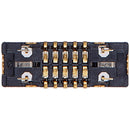 Conector FPC para linterna iPhone 13 / 13 Mini disponible en Guatemala para reparaciones de iPhone y componentes Apple.