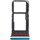 Bandeja SIM Shaded Spruce para Motorola Moto G77 (XT2621/2026), repuesto original para tarjeta SIM.