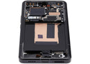 Pantalla OLED negra refurbished Xiaomi 13 Ultra con marco, lista para reparación de display.