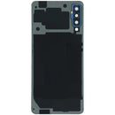Tapa trasera azul original Samsung Galaxy A7 (A750 2018) con lente de cámara integrada, Service Pack.