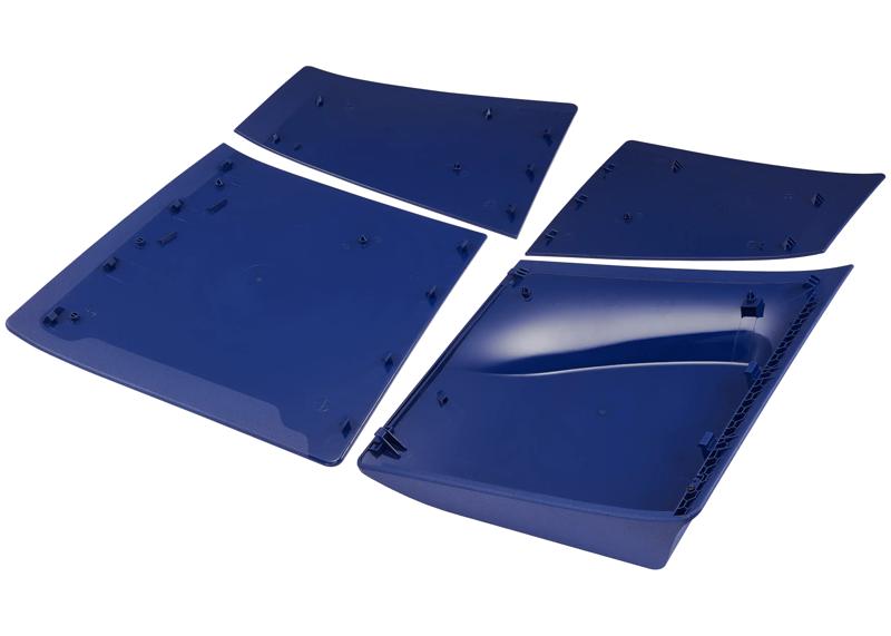 Cubierta frontal en color Deep Purple Blue para Sony PlayStation 5 Slim Disc Edition en Guatemala.