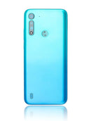 Tapa trasera para Motorola Moto G8 Power Lite (XT2055 / 2020) (Azul Artico)