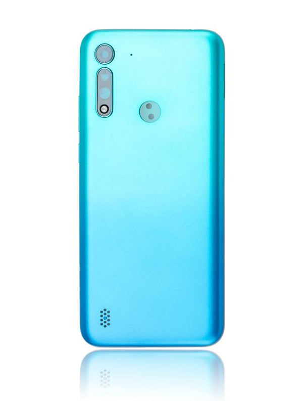 Tapa trasera para Motorola Moto G8 Power Lite (XT2055 / 2020) (Azul Artico)