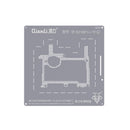 Plantilla Qianli QS106 Bumblebee para reballing de capa intermedia en Huawei P40 Pro+, reparación de BGA.