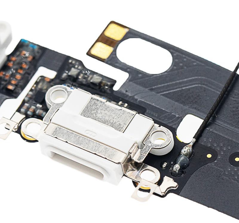 Reparación de puerto de carga para iPhone 6 en Guatemala, mayorista de cables Flex en color Gold.