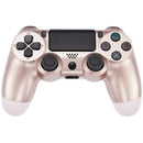 Control alámbrico DoubleShock 4 Rose Gold para PlayStation 4, joystick de repuesto.