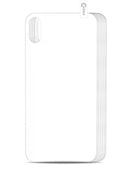 Paquete de 100 tapas traseras de vidrio templado Casper transparentes para iPhone X y XS (A1865, A1901, A1902).