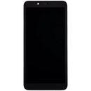 Pantalla LCD negra de repuesto para Xiaomi Redmi 6/6A con marco, ideal para reparación de display roto.