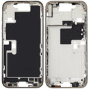 Encuentra carcasa intermedia con botón de encendido y volumen para iPhone 16 Pro Max en Guatemala.