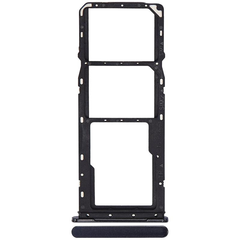 Bandeja para tarjetas SIM doble para Samsung Galaxy A04 (A045 / 2022) (Negro)