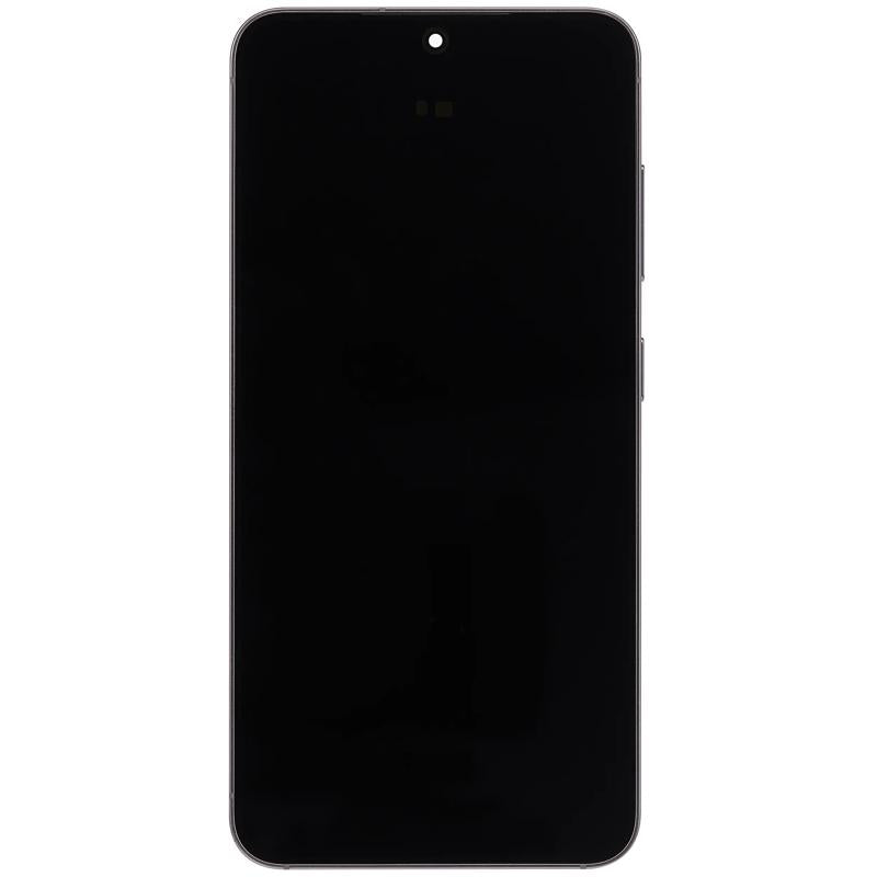 Reparación de pantalla OLED con marco service pack para Samsung Galaxy S25 5G en Guatemala.