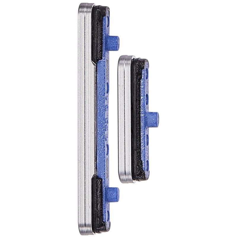 Botones de encendido/volumen premium en gris para Samsung Galaxy S25 / S25 Plus disponibles para reparaciones en Guatemala.