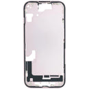 Tapa trasera rosa usada para iPhone 15 (A3090/A3092/A3094/A3096), repuesto de chasis, marco.