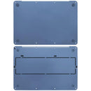 Tapa inferior original Apple MacBook Neo Indigo A3404, carcasa azul para chasis MHFG4D/A, repuesto.