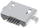 Compra un puerto de carga para soldadura usado de 05 pines y conector Micro B en Guatemala para reparaciones electrónicas.