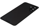 Tapa trasera negra para Samsung Galaxy A17 5G/4G (A176/A175) con lente de cámara, repuesto original.