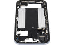 Marco medio USADO azul cielo para Apple iPhone Air A3260, con puerto de carga y pequeñas piezas.