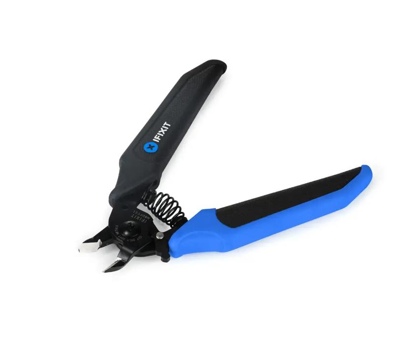 Herramienta de corte al ras de mandíbula iFixit para reparaciones en Guatemala.