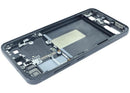 Marco medio original Samsung Galaxy S23 5G Phantom Black, repuesto Service Pack SM-S911B para reparación de chasis.