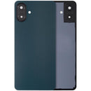 Tapa trasera verde oscuro para Samsung Galaxy A07 4G (A075) con lente de cámara, sin logo, Aftermarket Plus.