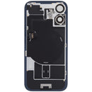 Tapa trasera original negra para iPhone 16 Plus con MagSafe, NFC y flex de flashlight.