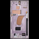 Reparación de pantalla OLED con marco para Samsung Galaxy S23 Ultra en Guatemala.