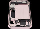 Carcasa intermedia con puerto de carga flex y piezas pequenas iPhone 15 (Rosa)