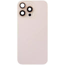 Encuentra tapa trasera con placa de acero para iPhone 16 Pro Max en Guatemala, mayorista de componentes iPhone con garantía y calidad OEM extraída.